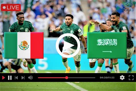بث مباراة المنتخب السعودي والمكسيك